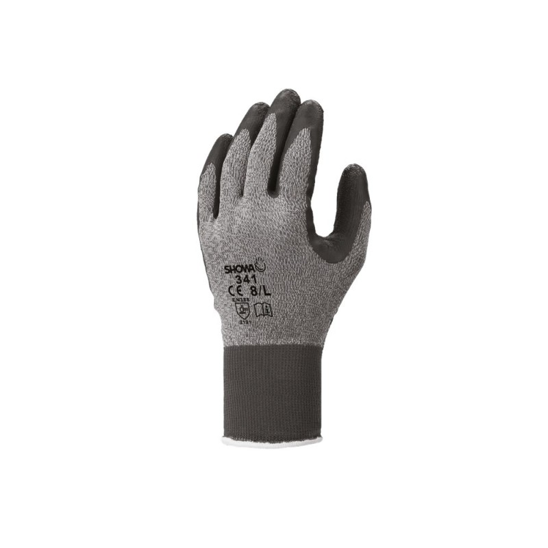 341 Grey Werkhandschoen Latex